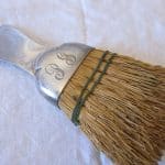 Antique “Black Starr”Gorham Sterling Silver Shoe Horn & Brush silver Antique Silver