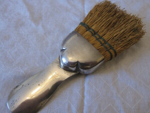 Antique “Black Starr”Gorham Sterling Silver Shoe Horn & Brush silver Antique Silver 4