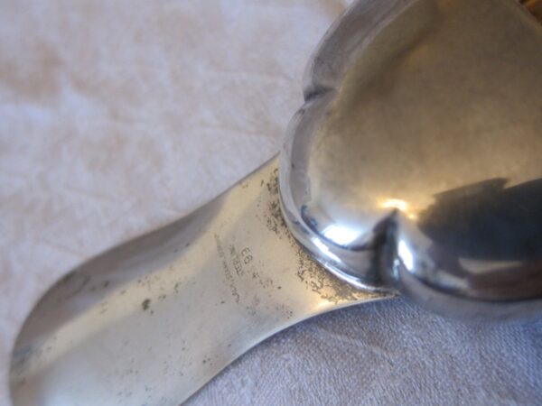 Antique “Black Starr”Gorham Sterling Silver Shoe Horn & Brush silver Antique Silver 5