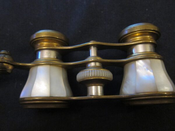 Late 19th Century French Mother of Pearl Opera Glasses/Paris binoculars Scientific Antiques 5