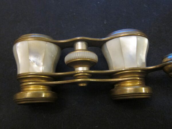 Late 19th Century French Mother of Pearl Opera Glasses/Paris binoculars Scientific Antiques 10
