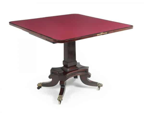Regency Rosewood English Card Table c1810 Antique Tables 15