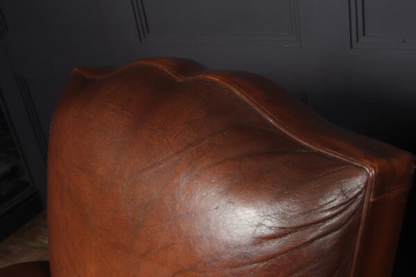 Pair of French Moustache Back Club Chairs - Image 5