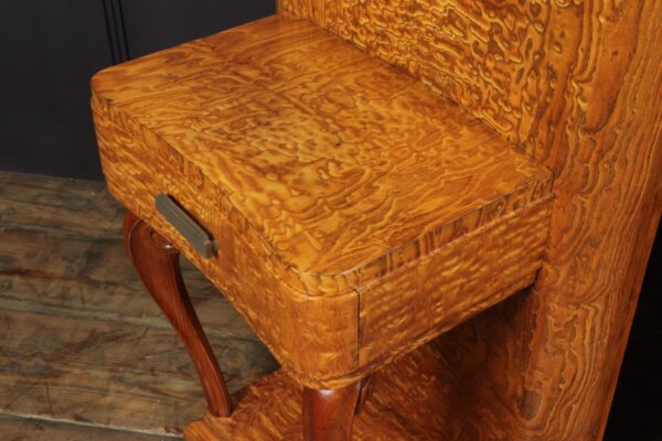 Pair of Art Deco Bedsides in Kato Ash c1920 - Image 4