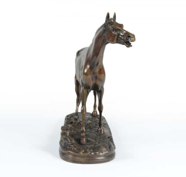 Bronze Horse Sculpture by Mene 1856 Antique Sculptures 14