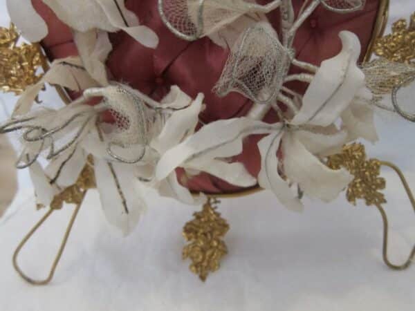 Antique French Gold Gilt Metal Boudoir Stand - Image 4