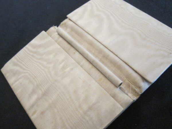 c.1810-25 Antique French "Aide Mémoire"Silk Lined - Image 6