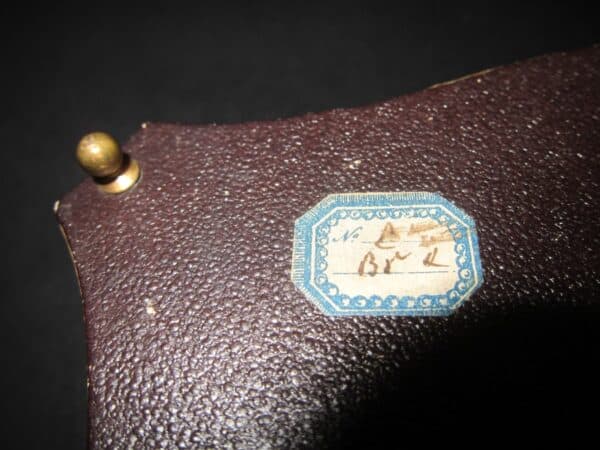 1850’s Parisian Chocolate Box/Pietra Dura/Royal Crest Clasp chocolate Antique Boxes 10