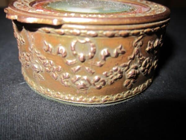 19th Century French “Lady” Trinket Pot French Antique Boxes 6