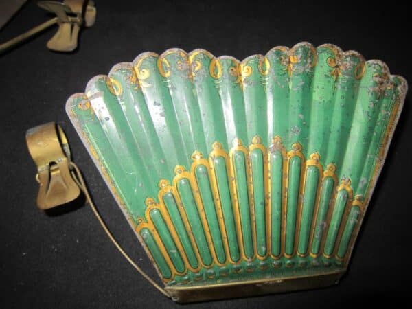 19th Century French Chimney Breast Candlestick Flame Defusers/Fan Shaped - Image 6