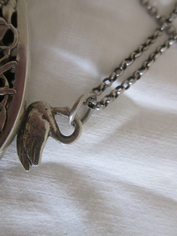 Antique Italian"Fratelli Coppini" Silver & Petite Point Opera Purse - Image 7