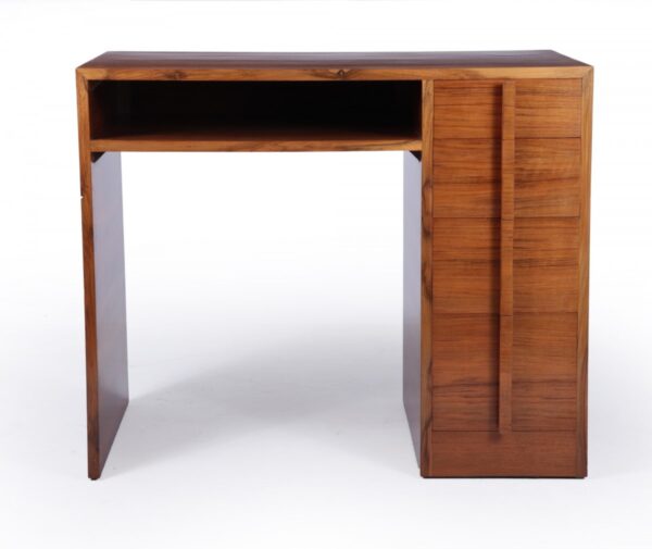 Art Deco Desk In Walnut c1930 Antique Desks 14