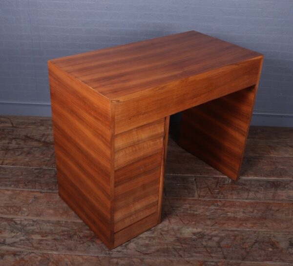 Art Deco Desk In Walnut c1930 Antique Desks 6