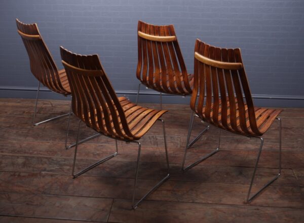 Mid Century Dining Chairs by Hans Brattrud for Hove Mobler, Set of 4 - Image 7