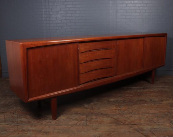 Danish Mid Century Teak Sideboard by H P Hansen - Image 10