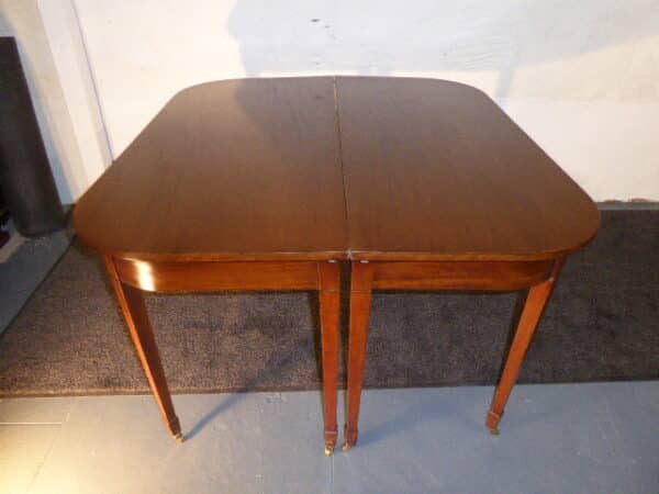Georgian mahogany dining table - Image 2