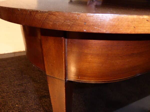 Georgian mahogany dining table - Image 4
