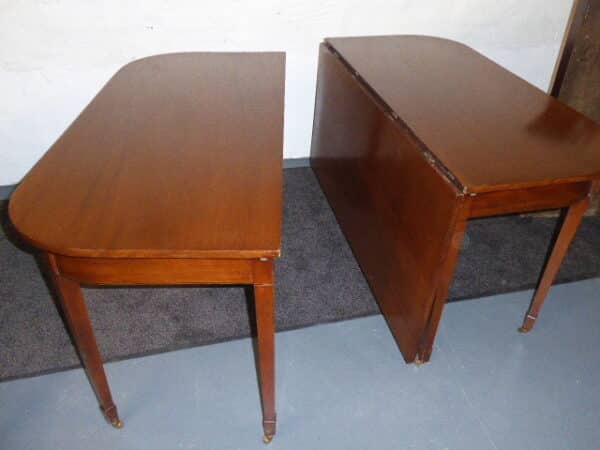 Georgian mahogany dining table - Image 6
