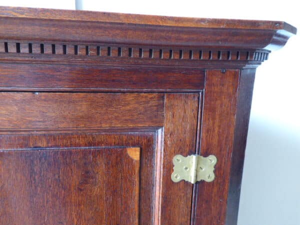 Oak corner cupboard circa 1760 corner cupboard Antique Cupboards 6