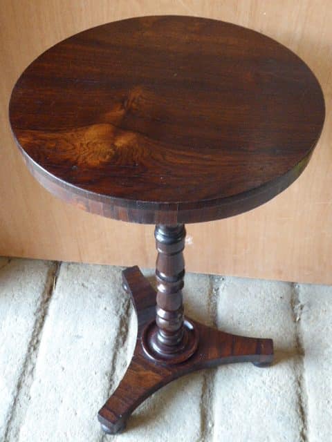 Rosewood William IV occasional table occasional table Antique Tables 5