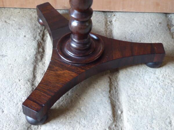 Rosewood William IV occasional table - Image 5