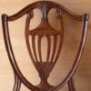 Set of 6 mahogany shield back dining chairs circa 1790 - Image 5