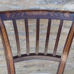 Pair of marquetry chairs circa 1820 chairs Antique Chairs