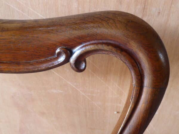 Set of 6 rosewood dining chairs circa 1840 - Image 8