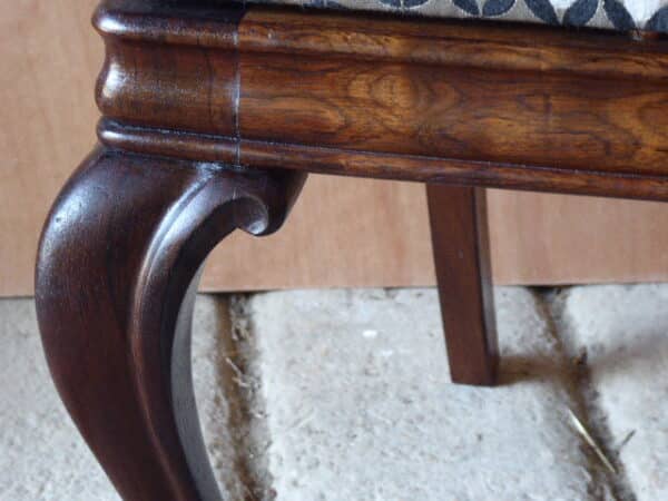 Set of 6 rosewood dining chairs circa 1840 - Image 9