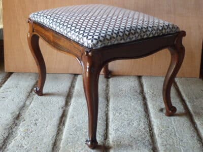Victorian rosewood stool - Image 3