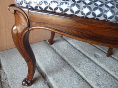 Victorian rosewood stool rosewood Antique Stools 7