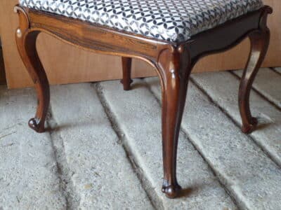 Victorian rosewood stool - Image 6