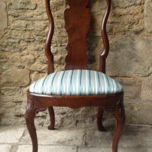 Red walnut side chair early 18th century chair Antique Chairs