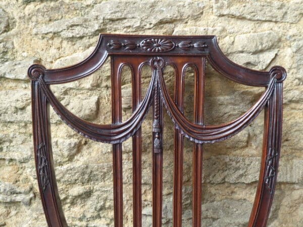 Mahogany show chair – 19th century chair Antique Chairs 5