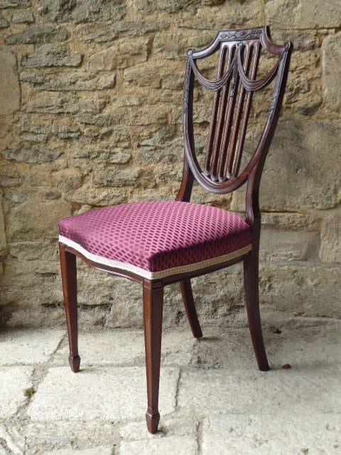 Mahogany show chair – 19th century chair Antique Chairs 6