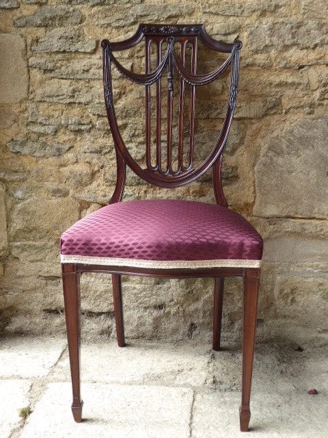 Mahogany show chair – 19th century chair Antique Chairs 7