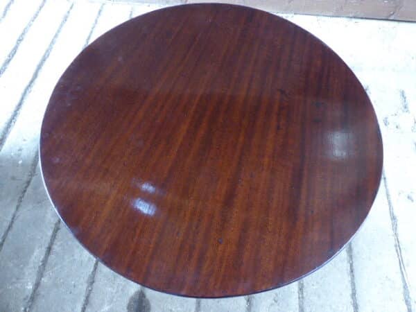 Mahogany tilt top tripod table circa 1760 - Image 6
