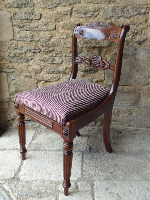 Mahogany Gillows style carver and chair circa 1825 chairs Antique Chairs 8