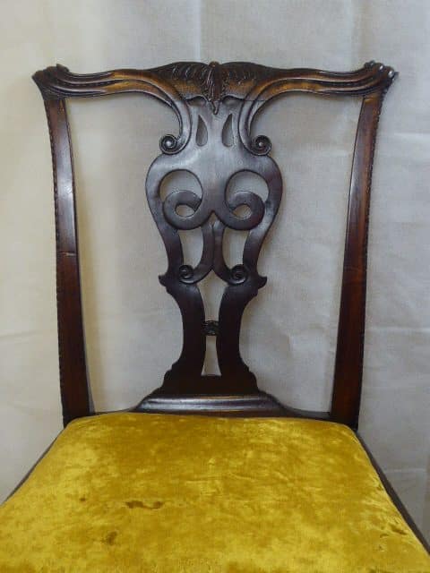 Irish mahogany dining chair circa 1790 chair Antique Chairs 4