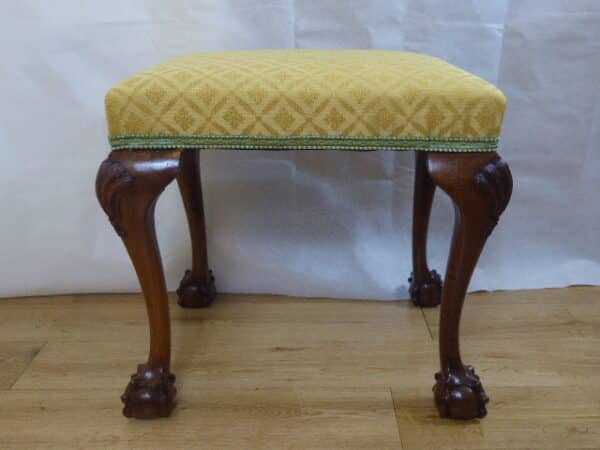 Walnut stool circa 1880 stool Antique Stools 4