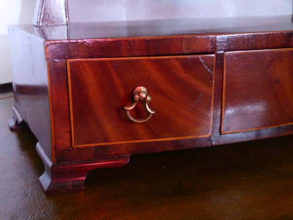 Georgian mahogany toilet mirror circa 1800 - Image 4