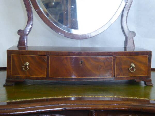 Georgian mahogany toilet mirror circa 1800 Georgian Antique Mirrors 8