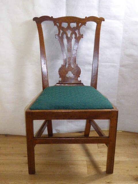 Georgian elm chair circa 1780 chair Antique Chairs 3