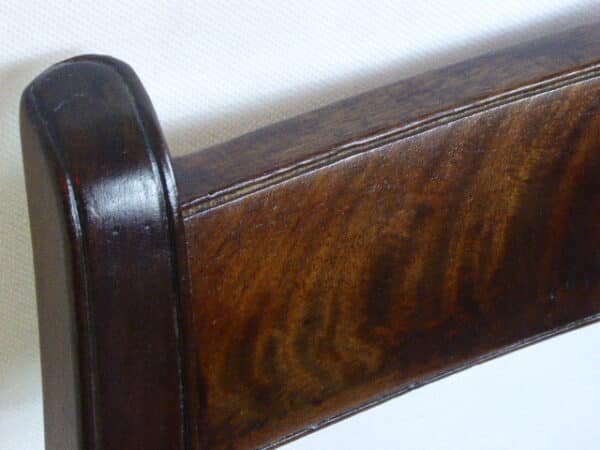 Set of 6 Georgian mahogany dining chairs - Image 7