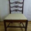 Georgian mahogany ladderback chair circa 1790 - Image 2