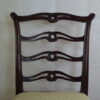 Georgian mahogany ladderback chair circa 1790 - Image 3