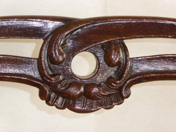 Georgian mahogany ladderback chair circa 1790 - Image 4