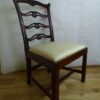Georgian mahogany ladderback chair circa 1790 - Image 9