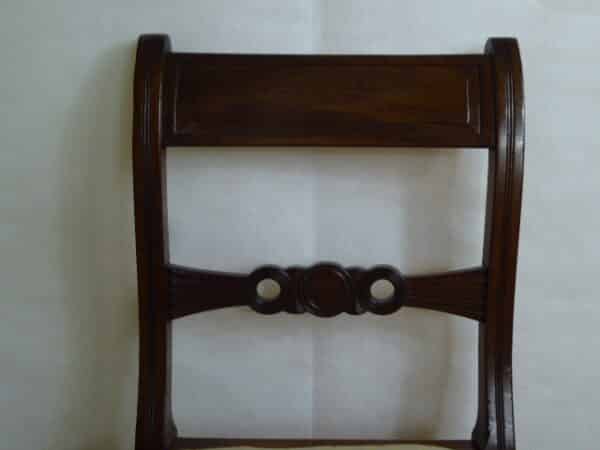 Pair of Georgian mahogany dining chairs circa 1780 dining chairs Antique Chairs 4