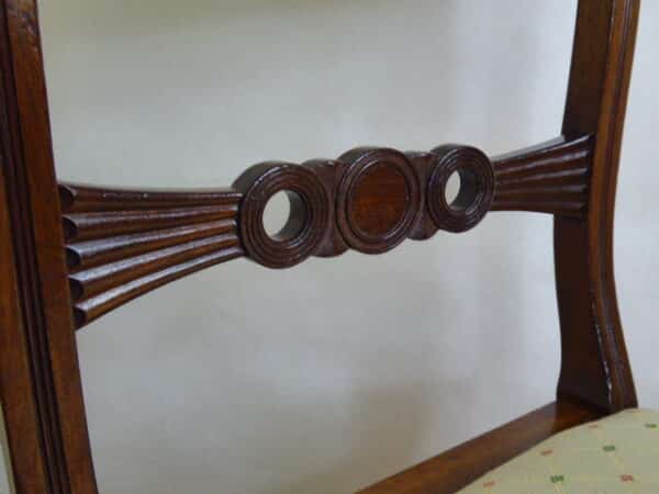 Pair of Georgian mahogany dining chairs circa 1780 - Image 5